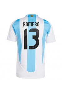 Argentinië Cristian Romero #13 Voetbaltruitje Thuis tenue Copa America 2024 Korte Mouw